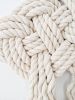 THE CLOUD, Medium Macrame Cloud Wall Hanging, Rope Wall | Macrame Wall Hanging in Wall Hangings by Damaris Kovach. Item made of fiber