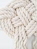 THE CLOUD, Medium Macrame Cloud Wall Hanging, Rope Wall | Macrame Wall Hanging in Wall Hangings by Damaris Kovach. Item made of fiber