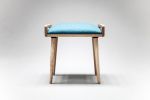 Stool Upholstered | Chairs by Manuel Barrera Habitables. Item made of oak wood