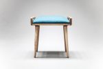 Stool Upholstered | Chairs by Manuel Barrera Habitables. Item made of oak wood