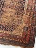 BEAUTIFUL Worn Antique Kurdish Rug | Character with "NEON" | Area Rug in Rugs by The Loom House. Item made of cotton with fiber