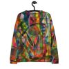 Unisex Sweatshirt - Organic Life - Colorful Geometric Art | Work by Eman's Gallery
