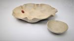 Earth Tone Ceramic Serving Plate and Bowl Set | Serving Tray in Serveware by YomYomceramic