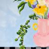 Pull Out the Checkered Cloth | Oil And Acrylic Painting in Paintings by Nicole Simms