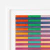 Atlanta Stripe Colour Study Print | Prints in Paintings by Amelia Coward