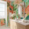 Happy Daisies —  Bold Florals Luxury Wallpaper | Wall Treatments by ELLE WALLS