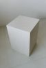 Mosa White Plinth | Side Table in Tables by District Loom