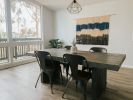 Extra Large Modern Navy Macrame Wall Hanging | Wall Hangings by Love & Fiber. Item made of cotton & fiber