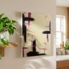 Raw Bloom | Pink and Magenta Abstract Canvas Print | Modern Wall Art | Prints in Paintings by Abby May