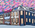 Reykjavík Streets | Oil And Acrylic Painting in Paintings by Brianne Valentino