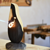 Jatoba Vase | Vases & Vessels by Anduba Brazilian Art