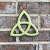 Trinity Celtic Knot (Singular) Earthenware | Wall Sculpture in Wall Hangings by Studio Strietnberger / Knottery Pottery - Kathleen Streitenberger. Item made of ceramic