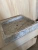 Hand Carved Calacatta Gold Marble Sink: Custom Vessel Basin | Water Fixtures by AEGEAN MARBLE ARTISAN ATELIER