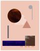 Abstract Minimal Geometric Print, Minimalist Geometric Wall | Prints by Capricorn Press. Item made of paper works with boho & minimalism style