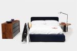 Up Bed | Beds & Accessories by ARTLESS | Los Angeles in Los Angeles. Item made of walnut with fabric