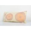 Turkish Pink Suzani Cushion Cover, Suzani Hippie Bed Pillow | Pillows by Vintage Pillows Store