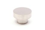 Dot 30 Brushed Aluminum Knob | Hardware by Windborne Studios. Item composed of aluminum