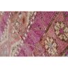 1960s Hand- Knotted Pink Turkish Herki Runner Rug | Rugs by Vintage Pillows Store. Item composed of cotton & fiber
