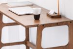Small wooden desk, Mid century modern | Tables by Plywood Project. Item composed of wood compatible with minimalism and mid century modern style