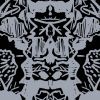 Indian Floral, Slate | Fabric in Linens & Bedding by Philomela Textiles & Wallpaper. Item composed of canvas