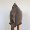 Mushroom Linen with Relaxed Flange Pillow 20x20 | Pillows by Vantage Design