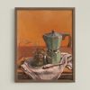 Moka Pot and Spider Plant | Prints by The Ugly Cat Studio