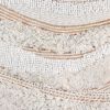 Handwoven Wool Jute Wall Hanging Textured Neutral Boho Tapestry Accent | Wall Hangings by Swiflo