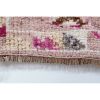 Mid 20th Century Faded Vintage Herki Runner 2'8" X 9'5" | Area Rug in Rugs by Vintage Pillows Store. Item composed of cotton