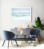 Minimalist beach photography print, 'Gulf in Motion' | Photography by PappasBland. Item composed of paper in minimalism or contemporary style