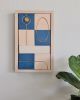 Tiled Wall Art no. 6 - June 2021 Release | Wall Sculpture in Wall Hangings by Eliana Bernard. Item made of wood & ceramic