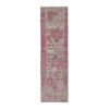 1960s Distressed Human Pictorial Kurdish Runner Rug | Area Rug in Rugs by Vintage Pillows Store