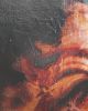 Timeless Red – Mixed Media Classical Bust Painting | Paintings by Dario Moschetta