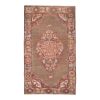 1960s, Handmade Vintage Turkish Karapinar Rug With Central M | Area Rug in Rugs by Vintage Pillows Store. Item made of cotton