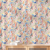 Play Wallpaper | Wall Treatments by Color Kind Studio. Item composed of fabric & paper