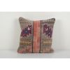 Square Oversize Turkish Carpet Cushion | Sham in Linens & Bedding by Vintage Pillows Store. Item made of cotton