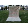 Vintage Faded Turkish Oushak Carpet Rug 3'6" X 6'3" | Area Rug in Rugs by Vintage Pillows Store. Item made of cotton with fiber