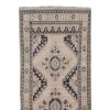 Vintage Turkish Karapinar Runner Rug - Stair Rug 5'3" X 21'9 | Rugs by Vintage Pillows Store. Item made of cotton with fiber