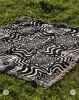 AEON - Abstract Jacquard Woven Blanket | Linens & Bedding by Sean Martorana. Item composed of cotton