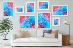 ignite the depths |  fine art print | Watercolor Painting in Paintings by Megan Spindler
