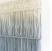 Vertical Macrame Wall Hanging - CASCADE | Wall Hangings by Rianne Aarts. Item composed of cotton and fiber