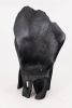 XXL Charred Black Wood Throne Chair in Organic Form by Logniture | Chairs by Logniture
