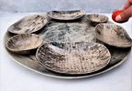 Large Handmade Ceramic Serving Platter | Serveware by YomYomceramic