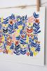 Autumn and Blue Print | Prints by Leah Duncan. Item composed of paper compatible with mid century modern and contemporary style