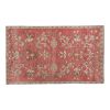 Early 20th Century Floral Handknotted Turkish Rug | Area Rug in Rugs by Vintage Pillows Store. Item made of fabric
