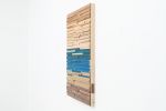 Transition Blue, 22"x32" | Wall Sculpture in Wall Hangings by Craig Forget. Item composed of oak wood compatible with mid century modern and contemporary style