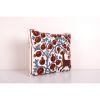 Suzani Pillow Cases Fashioned from a Vintage Suzani, Deer Pi | Cushion in Pillows by Vintage Pillows Store