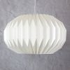 Sphere Large - Origami Paper Lampshade Eco-friendly | Pendants by Studio Pleat. Item composed of paper in minimalism or contemporary style