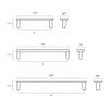Horizon Cabinet Pull | Hardware by Hapny Home