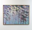 Light Emerging - Diffused Blue | Oil And Acrylic Painting in Paintings by Sorelle Gallery. Item made of canvas