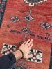 TUSCAN DREAM | Long Antique Caucasian Runner | Clay, Amber | Runner Rug in Rugs by The Loom House. Item made of fabric with fiber